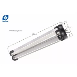 Leofoto MT-01 Table Top Tripod/Pocket Pod Super Stable Ideal for Compact Camera