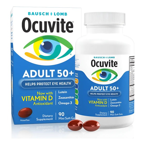 Ocuvite Adult 50+ Suplemento De Vitaminas Y Minerales