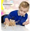 Puzzled 3D Puzzle Honeybee Wood Craft Construction Model Kit, Unique