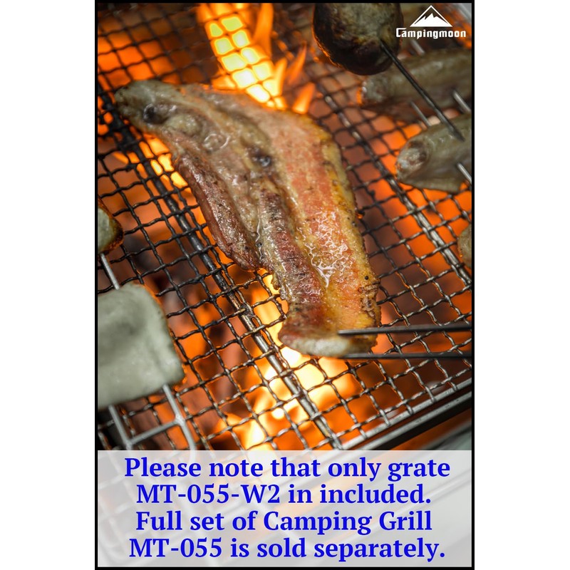 CAMPINGMOON Camping Cooking Grates for MT-055 (MT-055-W2)