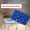 Bath Chair Seat Mat - Elderly Shower Bench Cushion Non-Slip