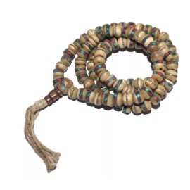 Tibetan Prayer beads Gypsy Necklace Prayer Mala Necklace Tribal Necklace A