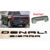 GMC OVERLAY Gloss Black DENALI Sierra Emblems 2019+ GMC Sierra