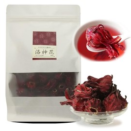 Rakujin Flower Tea (Hibiscus Tea) Roselle Tea Herbal Tea Flower Tea Flower Grass Tea Chinese Tea Flower Tea 2.8 oz (80 g)