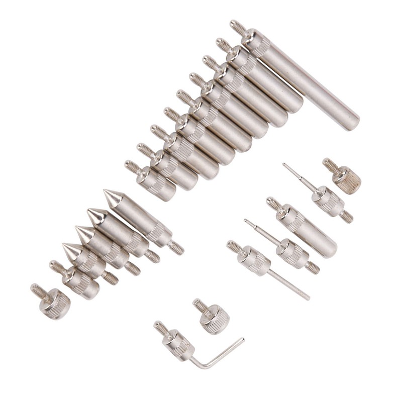 22 Pcs Pointed Tip Dial Gauge Indicator Replacement Measuring Point