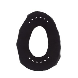 MOTO4U Motorcycle Helmet Skirt Wrap-Around Helmet Bib Wind & Rain Bib Helmet Warm Bib Detachable Short Type