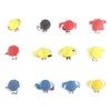 12pcs Stainless Steel Magnetic Hat Clip with Golf Ball Marker