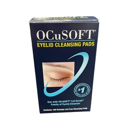 OCuSOFT Eyelid Cleansing Replacement Pads, 100 Count (Pack of 2)