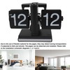 Retro Digital Flip Down Clock Battery Powered Flip Desk Clock