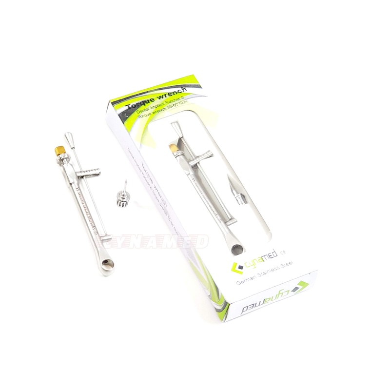 Premium German Universal Torque Wrench Ratchet 10-50 Ncm Abutment Dental