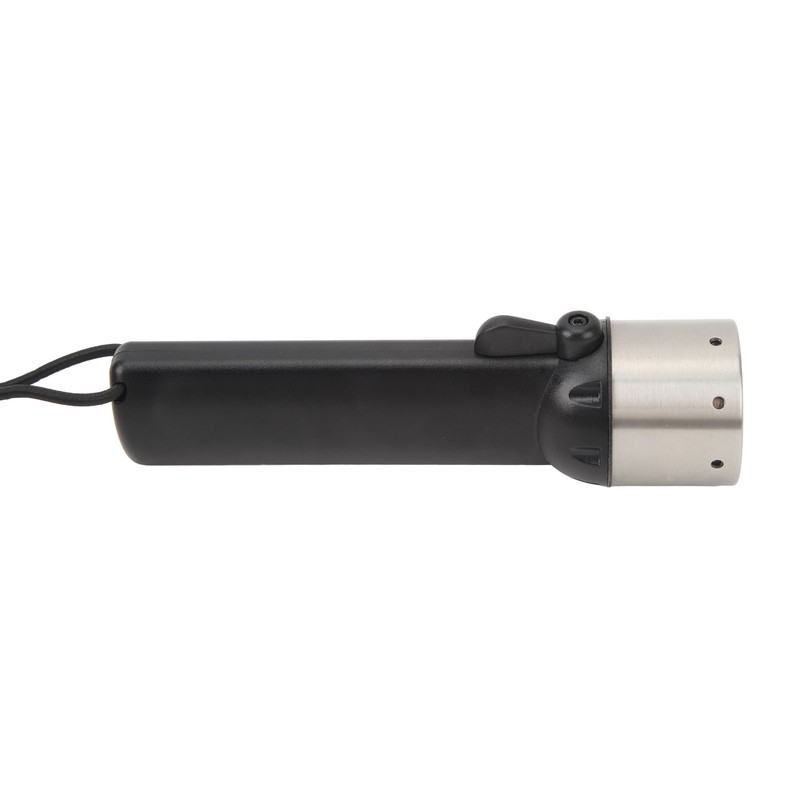 Diving Flashlight Black Dive Light 200lm 328ft IP68 Waterproof Compact