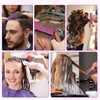 5 Pieces Hair Comb 3 Colour Hair Highlight Comb Double-Sided