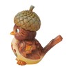 Enesco Jim Shore Heartwood Creek Miniaturfigur Erntevogel mit Eichelhut, 7,1