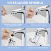 Extensor de Filtro de Grifo, Filtro de Agua para Grifo