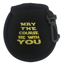 Giggle Golf May The Course Be with You Golf Waffle Towel, Poker Chip & Slim Can Cooler
