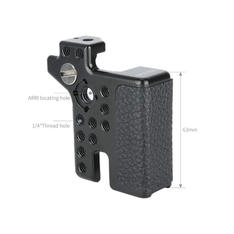 NICEYRIG Side Handle Leather Non-slip Grip for SIGMA FP/FPL Camera,