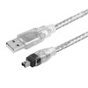 Herfair Firewire to USB Adapter Cable IEEE 1394 4Pin to