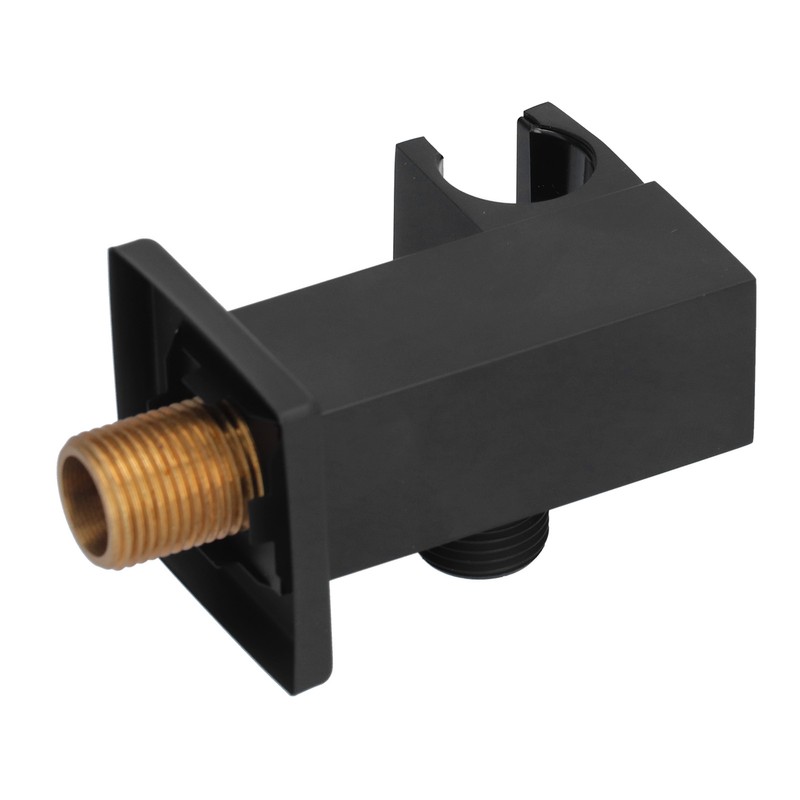 Copper Shower Head Holder Bathroom Rotatable Adjustable Showerhead Stand Mount