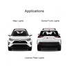 Xpismii 7 Piece White Wrangler Interior LED Light Kit Replacement