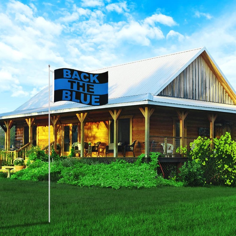 Back the Blue Flag - 3x5ft Premium Polyester American Flag