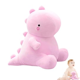 1 Dinosaur Teddy, Pink Dinosaur Plush for Boys and Girls, Soft Stuffed Animal, Perfect for Sleeping, Cuddling, and Decor, 25cm Plush Toy