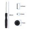 eMagTech 2 Sets Rubber Case Feet & Bottom Case Screw