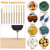 Uolor Mini Twist Drill Bit Set, 10Pcs Micro Engraving Drill