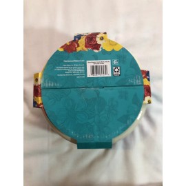 Pioneer Woman The Pioneer Woman Merry Meadow 8-Piece Round Ceramic Ceramic Bowls with Lids New