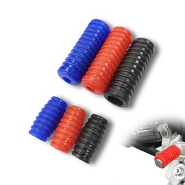 XOXVURI 6 x motorcycle gear lever, universal non-slip rubber foot, suitable for most motorcycles and motorcycles, motorcycle shoe protection, shoe protection, motorcycle gear lever, motorcycle, blue