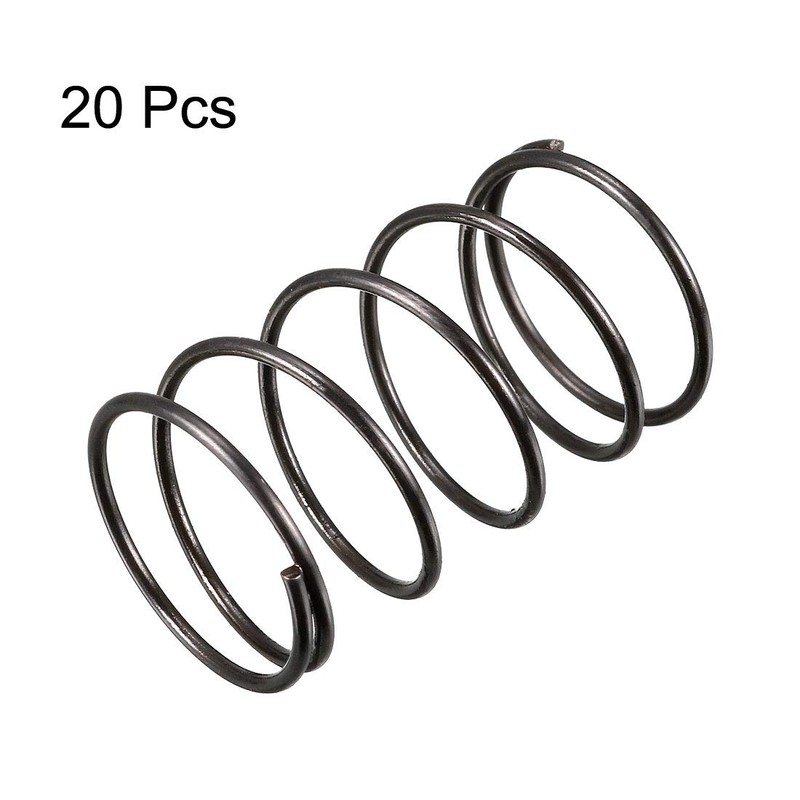 sourcing map Compression Spring Coil Spring Steel Spring Steel Spring
