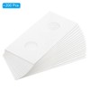 PATIKIL 2 x 2 Coin Flips, 200 Pack 17.5mm Cardboard
