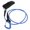 Freediving Lanyard Leash Diving Safety Rope Cable with Wristband Carabiner