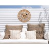 Bulova Sunrise Indoor/Outdoor Wall Clock, 14.3"", Golden Bronze (C4860)