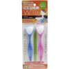 W-1 Tongue Brush, Short Type, Set of 2 x 5