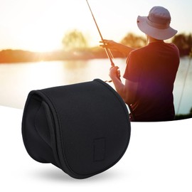 Lantuqib Fly Reel Protective Case, Fly Reel Case Pouch Neoprene Fly Reel Cover for Outdoor Outing Fishing Activities Replacement for Fly Reel Case