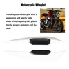 1 Pair Motorcycle Winglets, Universal Aerodynamic Wing Spoiler for Motorcycle,