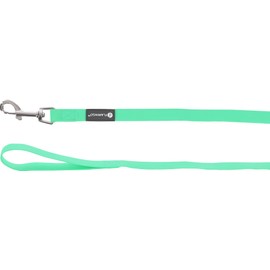 Flamingo Training and Recall Lead for Dogs Caspar Mint Green - 500 cm 17 mm - Waterproof and Easy to Clean - with Handle