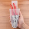 Yardwe Pruning Shears Storage Box 8.5 Inch Transparent Plastic Organizer