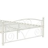 ROCKRAIN Full Size Metal Bed Frame: Modern Unique Flower Sturdy