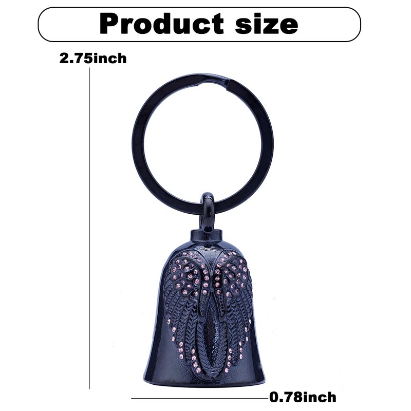CYZBTBl Motorcycle Women Bells - Motorcycle Angel Bell For Men