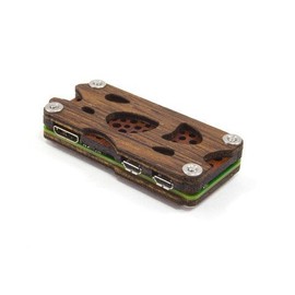 Nucleus for Raspberry Pi Zero & Zero Wireless - Wood by C4Labs
