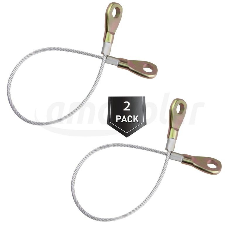 amavoler 2 Pcs 53045-0006 Tailgate Cable Aftermarket Replacement Parts Compatible
