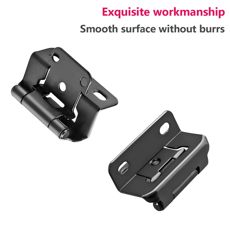 Qrity 2 PCS 1/2" Overlay Semi Partial Wrap Kitchen Cabinet