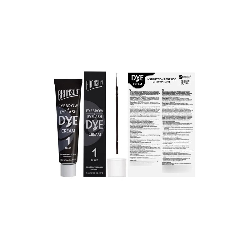 Bronsun; Tinte En Crema Para Ceja Y Pestaña; Dye Cream