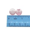 MMvolesy Pink 50Pcs Shiny Cat's Eye Resin Buttons for Kids