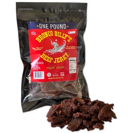 Bronco Billy's Beef Jerky Ragin' Cajun One Pound Resealable Bag