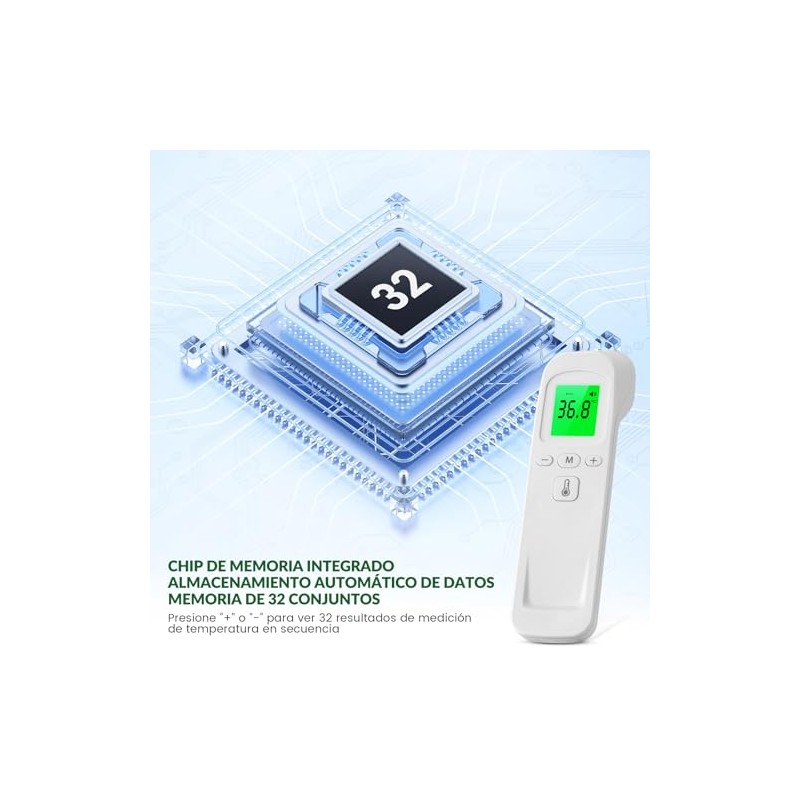 Termometro Digital, VEAKAR Termómetro Modo Dual 2 en 1