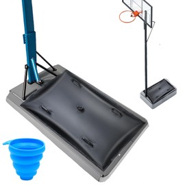 Portable Basketball Hoop Sandbag Heavy Duty Weighted Base Anchor for Basketball Hoops Base Weights Bag Waterproof Dustproof PVC Waterproof Weighted Bottom Anchor Stand Sand Bag Hold 120lbs with Funnel