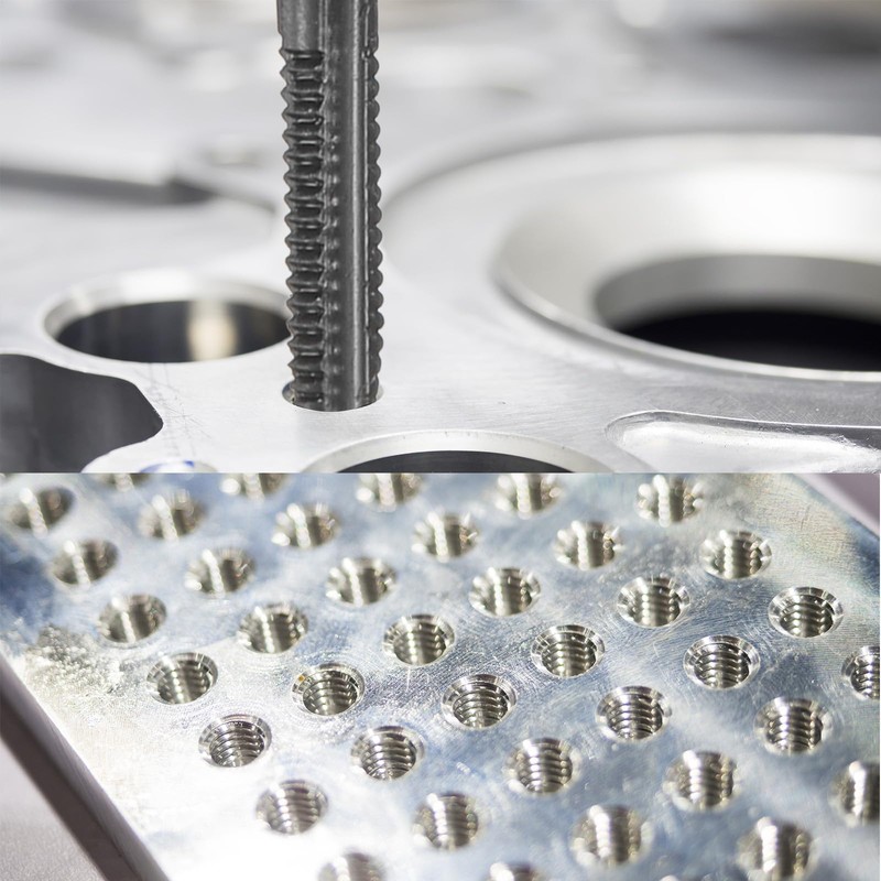 sourcing map Tap and Drill Bit Set, 1pcs M3 x