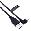 Keple Rechter Winkel Mini USB Kabel Ladegerät und Datentransfer USB